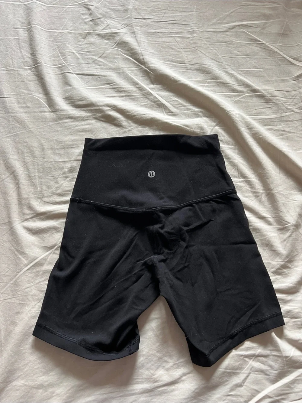 Lululemon High-Waist Black Women's 6 inch Shorts